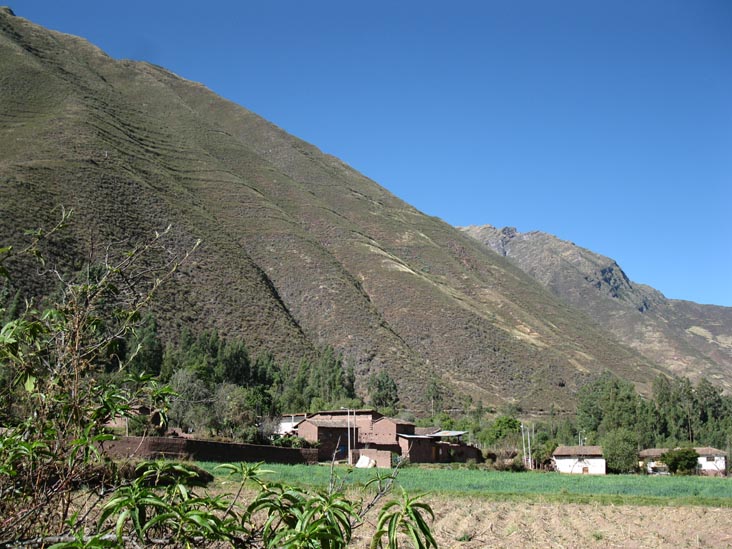 Fields Next To El Huerto Paraíso Sacred Valley Lodge, Chichubamba, Urubamba, Cusco Region, Peru