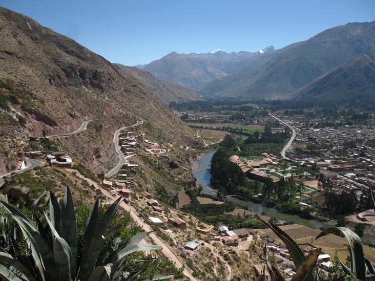 Urubamba and Urubamba River From Overlook, Cusco Region, Peru