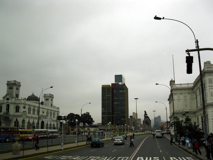 Avenida Garcilaso de la Vega and Paseo Colón, Central Lima, LimaVision City Tour, Lima, Peru, July 4, 2010