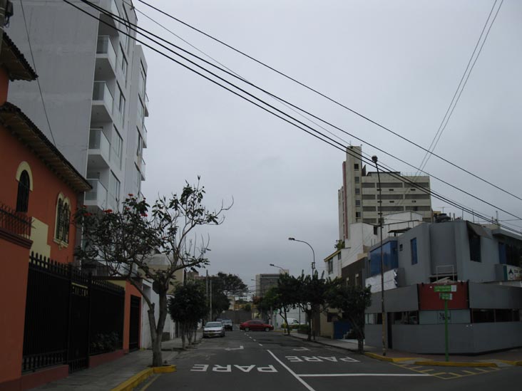 Calle Berlin and Francisco de Paula Camino, Miraflores, Lima, Peru