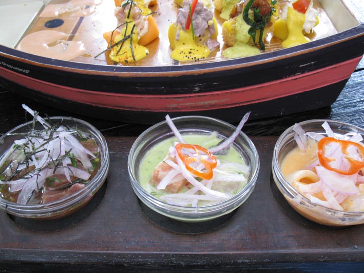Cebiches Degustación, La Mar Cebicheria, Avenida La Mar, 770, Miraflores, Lima, Peru