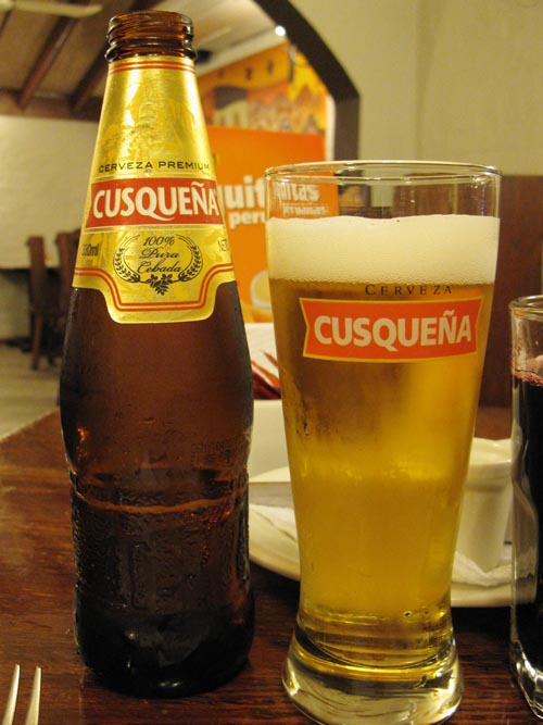 Cusqueña Beer, Pardo's Chicken, Avenida Benavides, 730, Miraflores, Lima, Peru