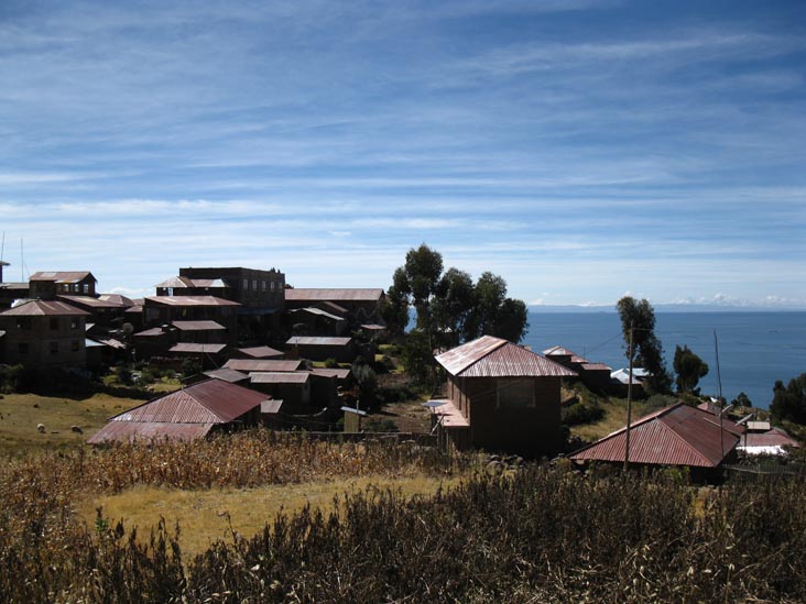 View From Marcahuasi, Taquile Island/Isla Taquile, Lake Titicaca/Lago Titicaca, Peru