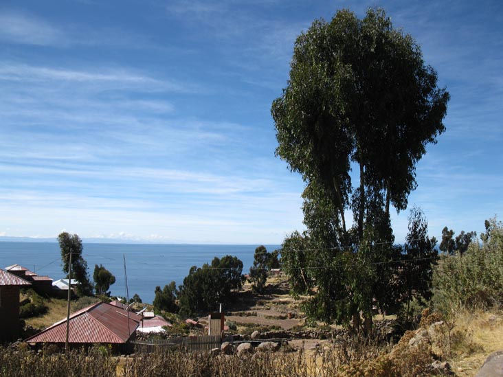 View From Marcahuasi, Taquile Island/Isla Taquile, Lake Titicaca/Lago Titicaca, Peru
