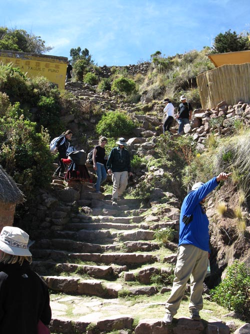 533 Steps, Taquile Island/Isla Taquile, Lake Titicaca/Lago Titicaca, Peru
