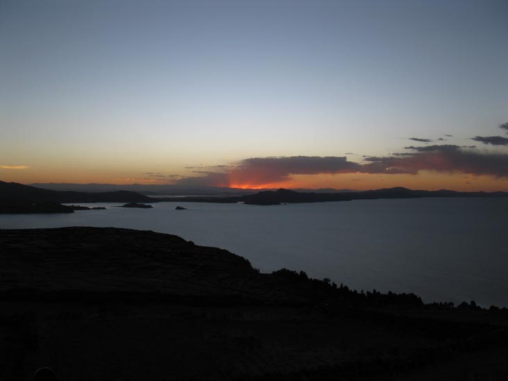 Sunset From Pachamama, Amantaní Island, Lake Titicaca/Lago Titicaca, Peru