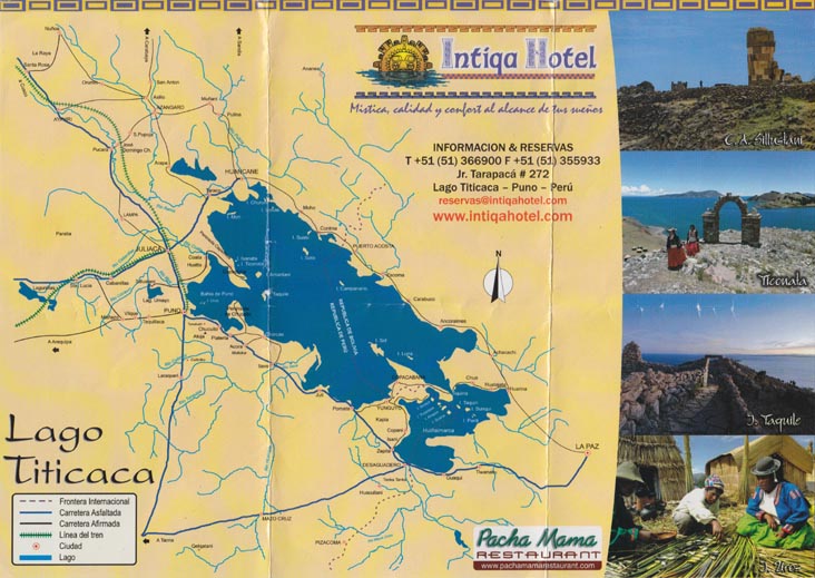 Intiqa Hotel Lago Titicaca Map