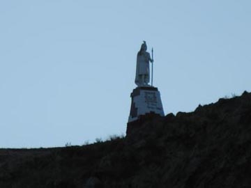 Manco Cápac Statue, Cerrito de Huajsapata From Plaza de Armas, Puno, Peru