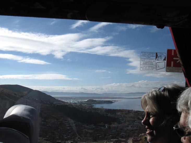 Lake Titicaca From Ruta 3S, Puno, Peru