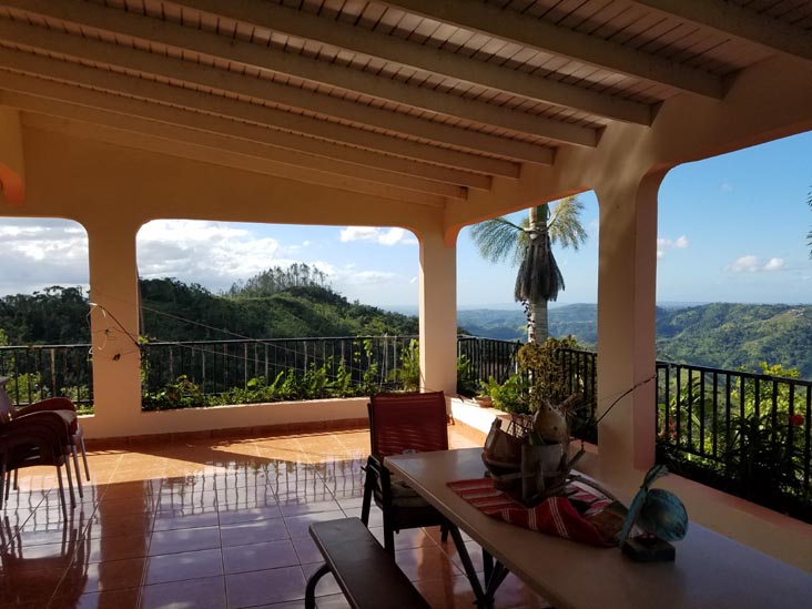 View From Sandra Farms, Adjuntas, Puerto Rico, February 18, 2018