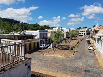 Plaza Santo Domingo From Porta Coeli, San Germán, Puerto Rico, February 17, 2018