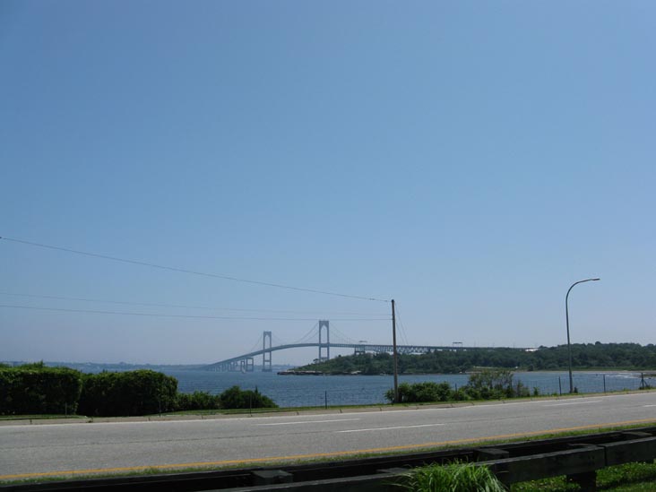 Claiborne Pell Newport Bridge From RI 138, Jamestown, Rhode Island