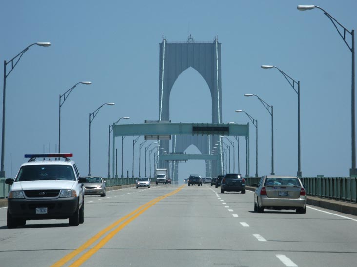 Claiborne Pell Newport Bridge Between Jamestown and Newport, Narragansett Bay, Rhode Island