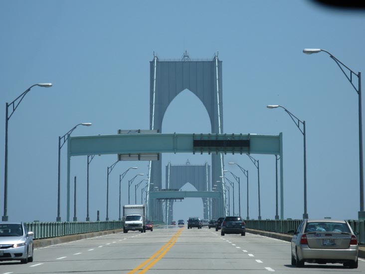 Claiborne Pell Newport Bridge Between Jamestown and Newport, Narragansett Bay, Rhode Island