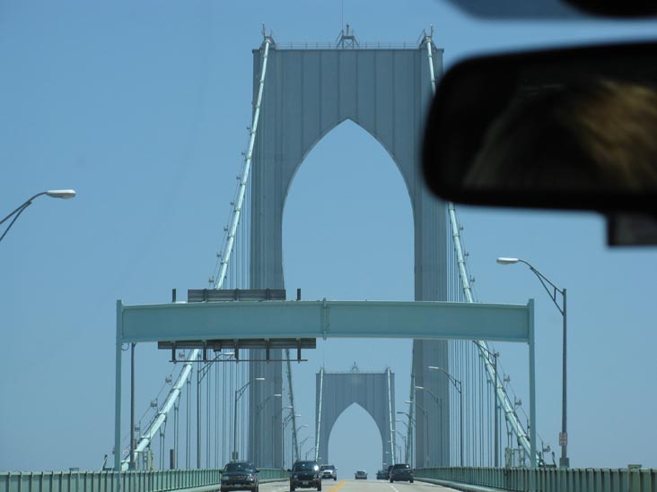 Claiborne Pell Newport Bridge Between Jamestown and Newport, Narragansett Bay, Rhode Island
