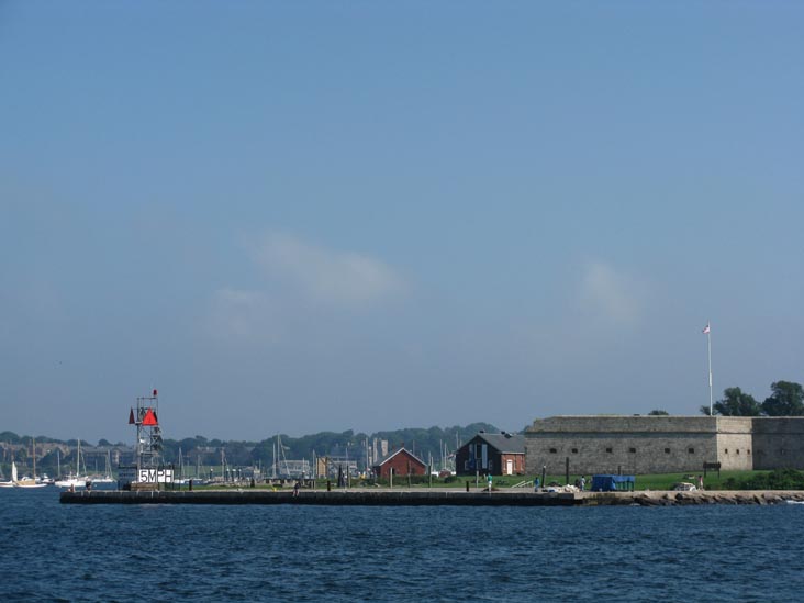 Fort Adams, Newport Harbor, Narragansett Bay From Schooner Aquidneck, Newport, Rhode Island