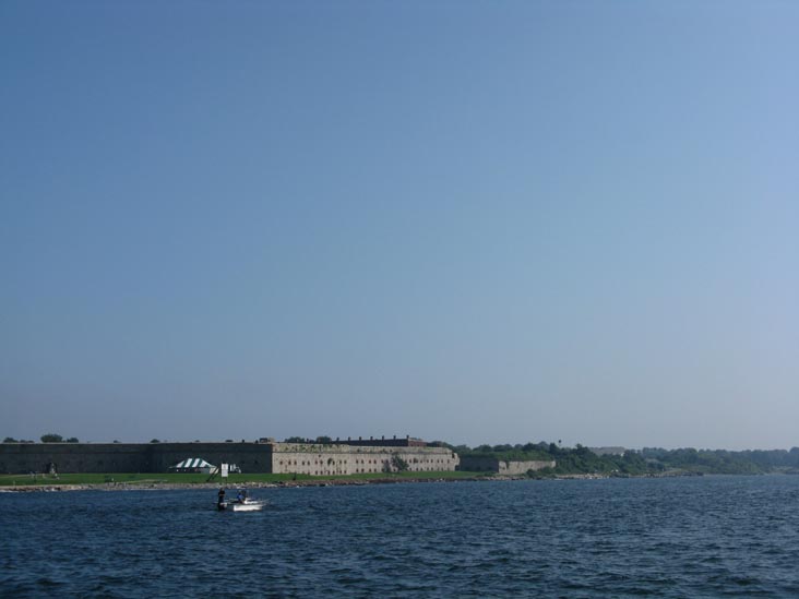 Fort Adams, Narragansett Bay From Schooner Aquidneck, Newport, Rhode Island