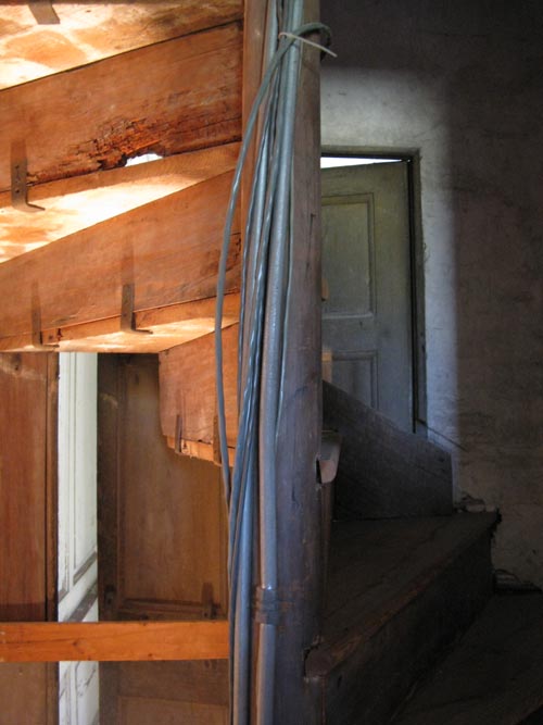 Servants' Staircase, Main House, Drayton Hall, Ashley River Road, Charleston, South Carolina