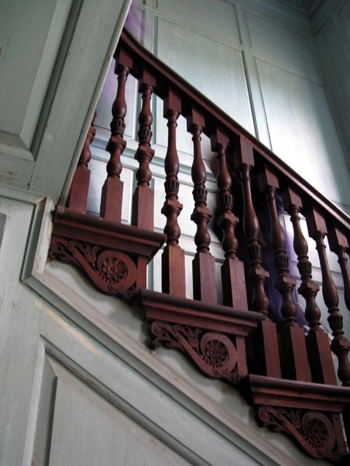 Main Staircase, Main House, Drayton Hall, Ashley River Road, Charleston, South Carolina