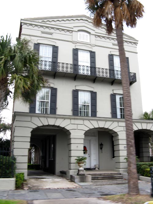 William Ravenel House, 13 East Battery, West Side of East Battery Between South Battery and Atlantic Street, Charleston, South Carolina