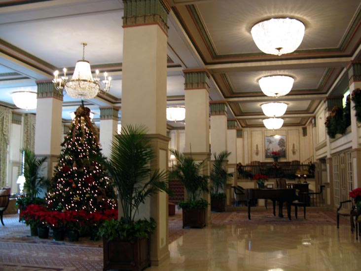 Lobby, Francis Marion Hotel, 387 King Street, Charleston, South Carolina