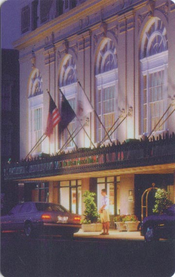 Room Key, Francis Marion Hotel, 387 King Street, Charleston, South Carolina