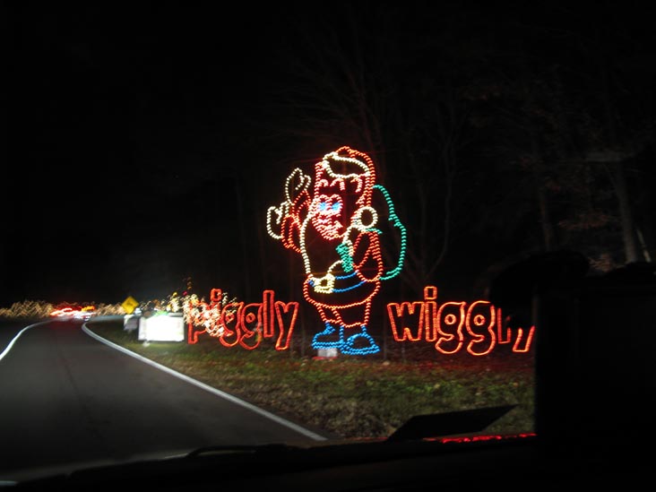 Piggly Wiggly Display, Holiday Festival of Lights, James Island County Park, Charleston, South Carolina