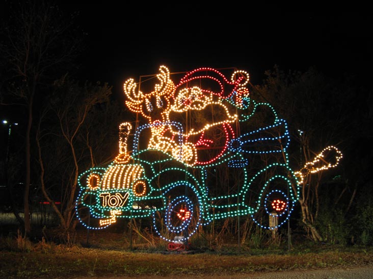 Holiday Festival of Lights, James Island County Park, Charleston, South Carolina