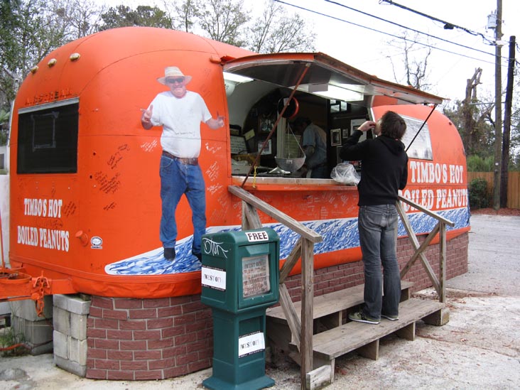 Timbo's Hot Boiled Peanuts, Ashley River Road and Pierpont Avenue, SE Corner, Charleston, South Carolina