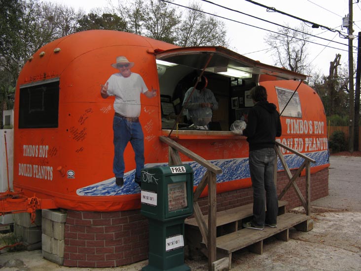 Timbo's Hot Boiled Peanuts, Ashley River Road and Pierpont Avenue, SE Corner, Charleston, South Carolina
