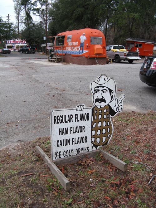 Timbo's Hot Boiled Peanuts, Ashley River Road and Pierpont Avenue, SE Corner, Charleston, South Carolina