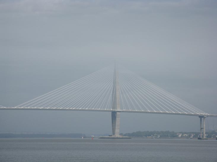 Arthur Ravenel Jr. Bridge From Pier, Waterfront Park, Charleston, South Carolina