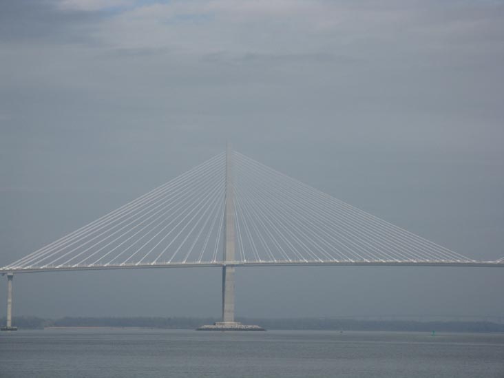 Arthur Ravenel Jr. Bridge From Pier, Waterfront Park, Charleston, South Carolina