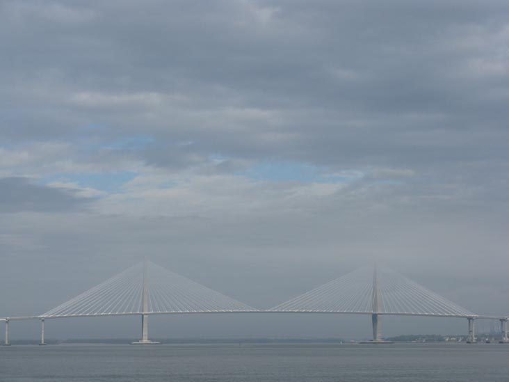 Arthur Ravenel Jr. Bridge From Pier, Waterfront Park, Charleston, South Carolina