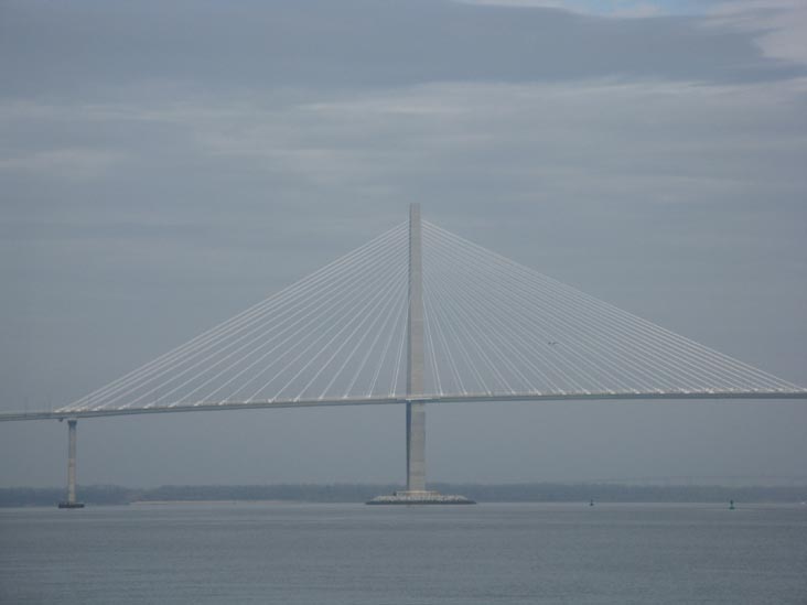 Arthur Ravenel Jr. Bridge From Pier, Waterfront Park, Charleston, South Carolina