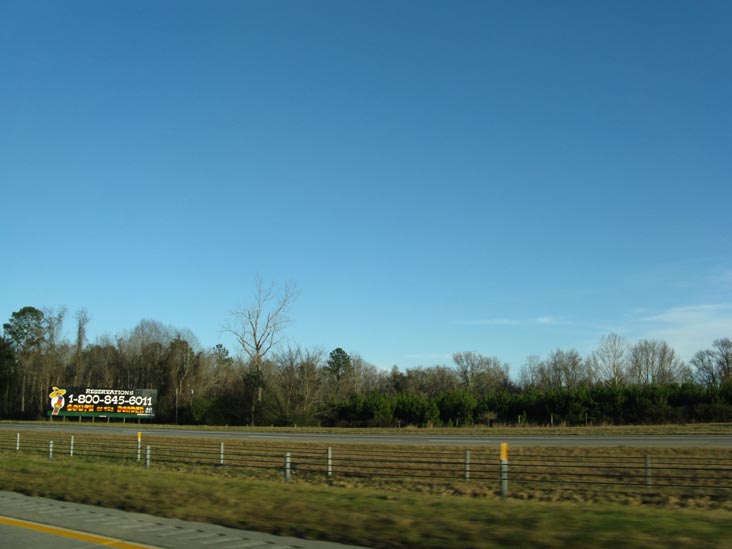 Interstate 95 Near Lynchburg, South Carolina, December 29, 2009
