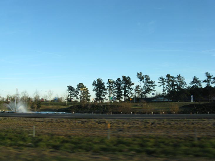 Interstate 95 At Exit 119, Manning, South Carolina, December 29, 2009