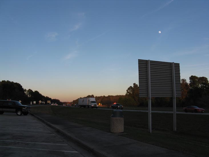 Interstate 95 From Santee Welcome Center, Orangeburg County, South Carolina