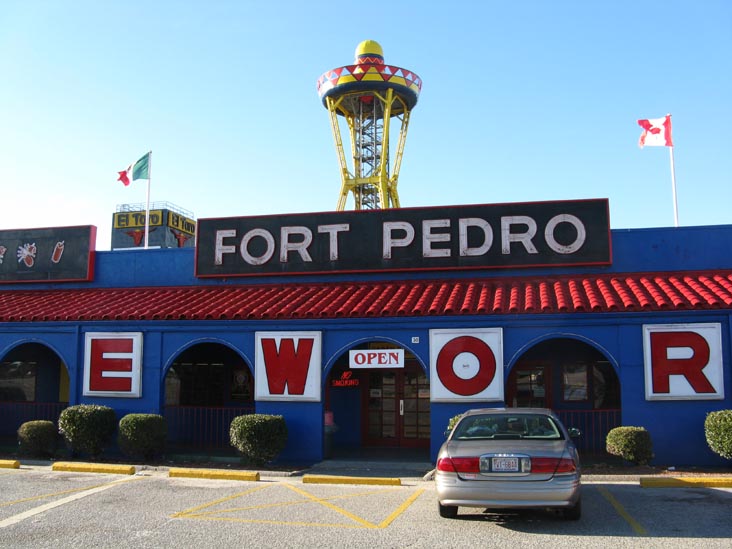 Fort Pedro, South of the Border, Interstate 95 and US 301-501, South Carolina