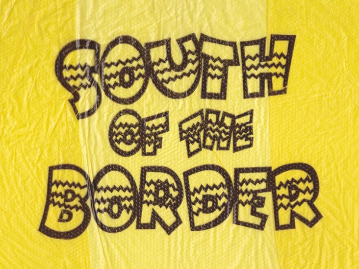 Bag, Pedro's Leather Shop, South of the Border, Interstate 95 and US 301-501, South Carolina