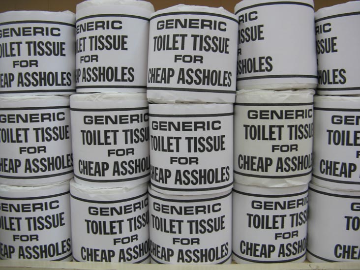 Generic Toilet Tissue, Pedro's Leather Shop, South of the Border, Interstate 95 and US 301-501, South Carolina