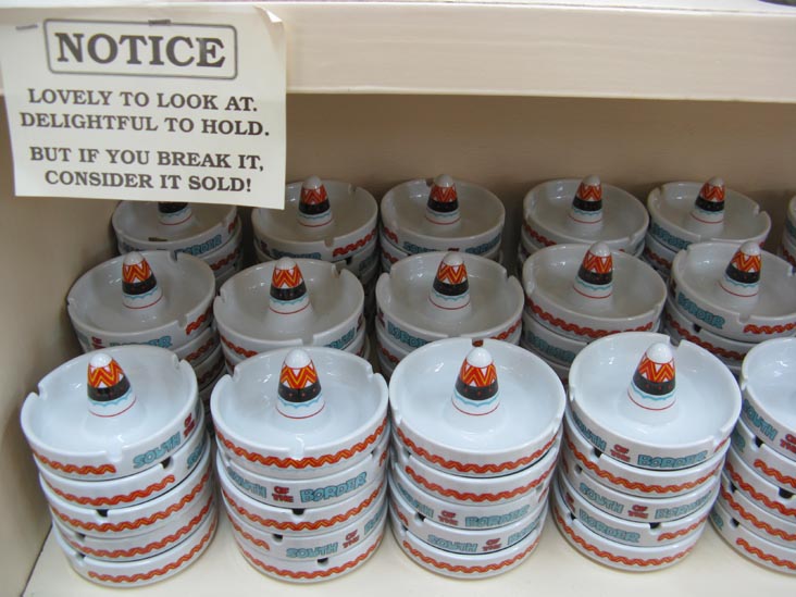 Sombrero Ashtrays, Pedro's Leather Shop, South of the Border, Interstate 95 and US 301-501, South Carolina