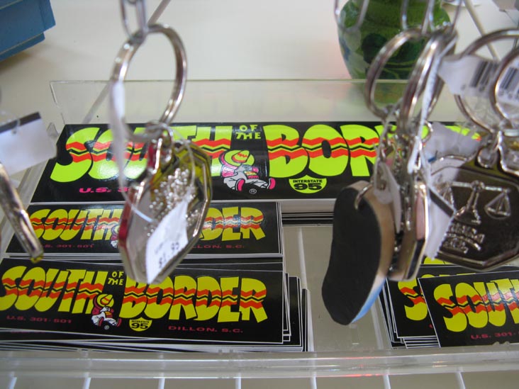South of the Border Bumper Stickers, Pedro's Leather Shop, South of the Border, Interstate 95 and US 301-501, South Carolina