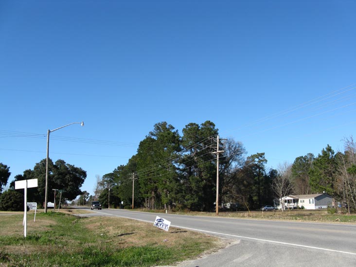 Looking North Up Old Number Six Highway From Vance Farmer's Market, 10324 Old Number Six Highway, Vance, South Carolina