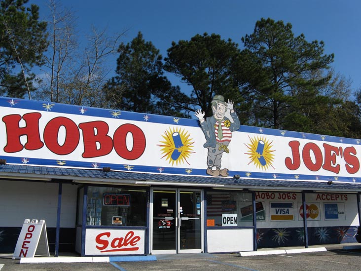 Hobo Joe's Discount Fireworks, 1536 Bells Highway, Walterboro, South Carolina