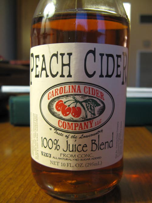 Carolina Cider Company Peach Cider