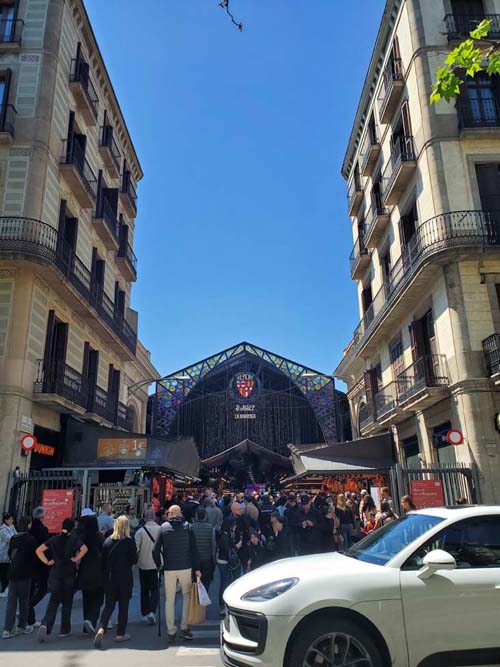 Mercat de la Boqueria, La Rambla 91, Barcelona, Spain, April 24, 2024