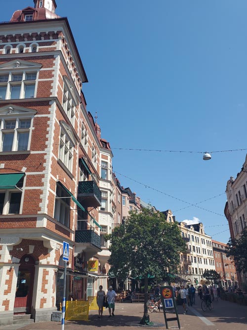 Friisgatan at S&ouml;dra F&ouml;rstadsgatan, Malm&ouml;, Sweden, July 25, 2025