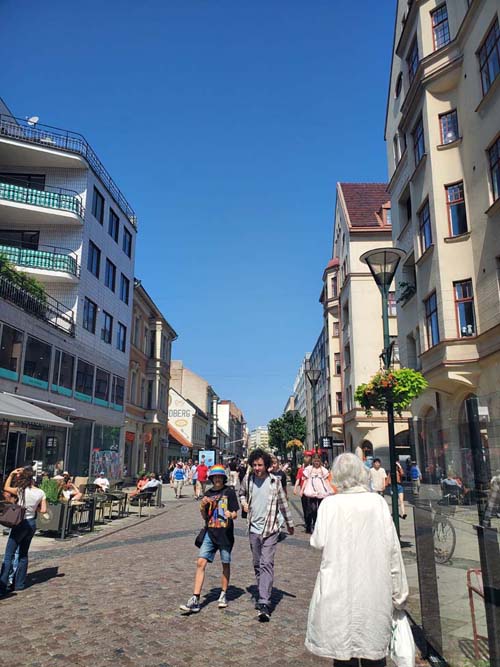 S&ouml;dra F&ouml;rstadsgatan North of Triangeln, Malm&ouml;, Sweden, July 25, 2025