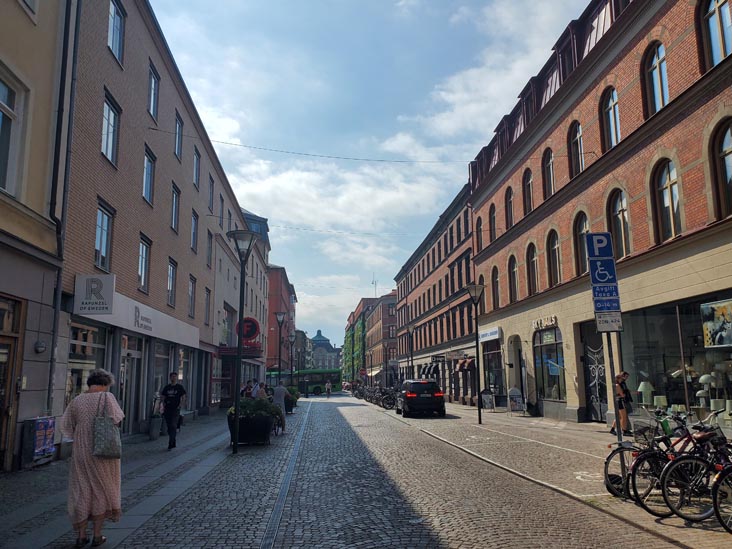 Looking Down Storgatan From S&ouml;dra F&ouml;rstadsgatan, Malm&ouml;, Sweden, July 25, 2025